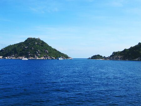  Stock Photo: Beach in Koh Tao, Thailand.                               の写真素材