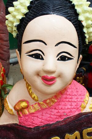 Stone Angel statue in Thailand のeditorial素材