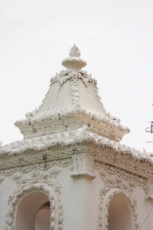 Buddhist temple in Bangkok, Thailand の写真素材
