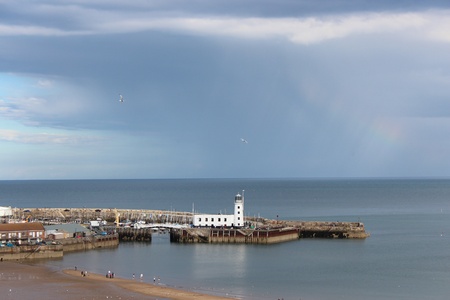 Scarborough, Yorkshire, Englandの写真素材