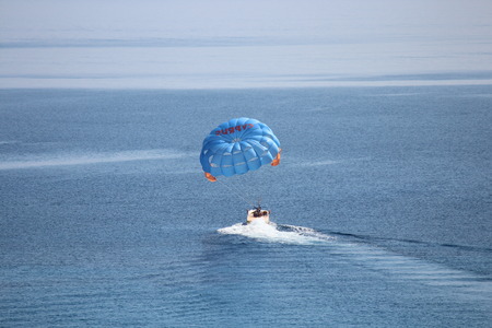 Parascending In Cyprus.のeditorial素材