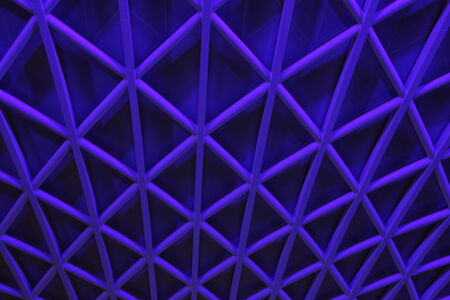Blue Angular Geometric Background, England.の写真素材