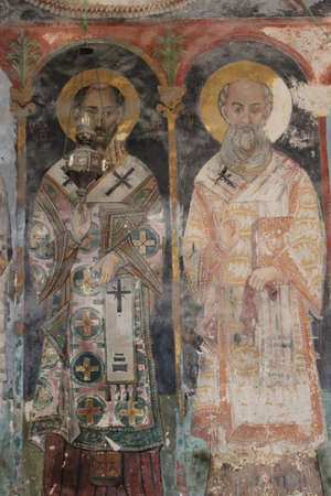 Mural of Saints, Cyprus.のeditorial素材