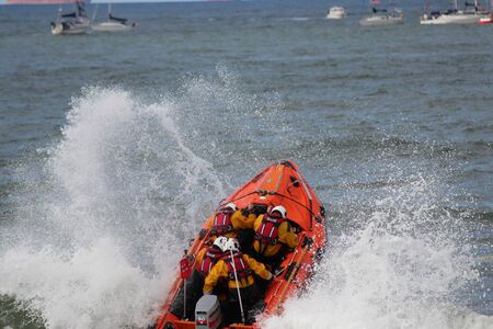 Dinghy Racing Against Waves in North Sea, Yorkshire.のeditorial素材