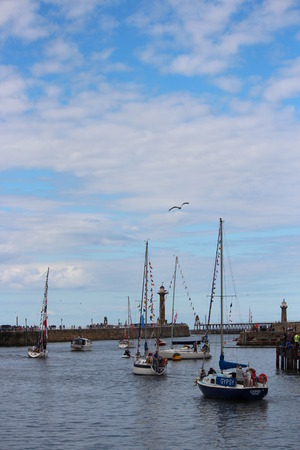 Whitby Harbour and Regatta Celebrations August 2015のeditorial素材