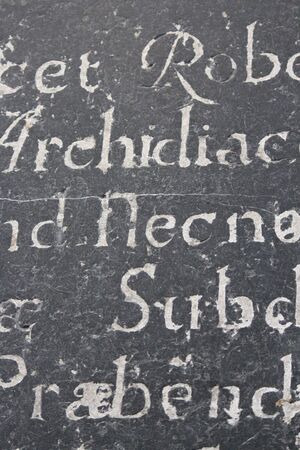 Calligraphy Carved in Stone.の写真素材