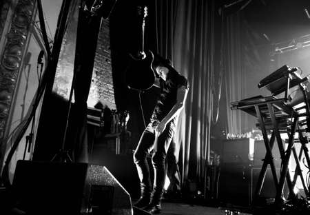 Editors live at the O2 Academy, Bournemouth 19 March 2010のeditorial素材
