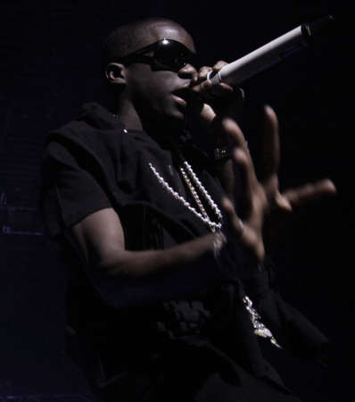Tinchy Stryder live at the O2 Academy, Bournemouth 20 February 2010のeditorial素材