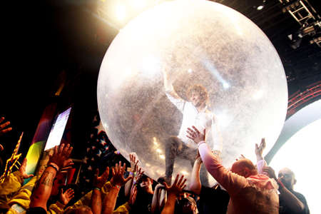 The Flaming Lips live at Bestival, Isle of Wight 11 September 2010のeditorial素材