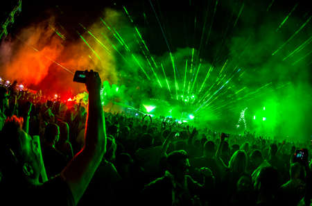 Chemical Brothers - Creamfields 2015のeditorial素材