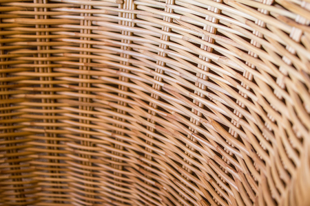 Wicker basketの写真素材