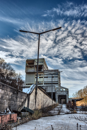 Lost Places - factory ruinsの写真素材