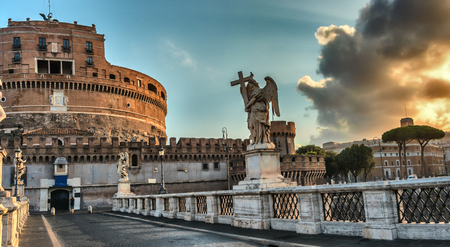 Castel Sant'Angelo in Romeのeditorial素材