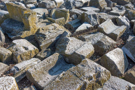 Archaeological site in Aquileia, Italy, Europe. A city of the early Roman Empire lies unexcavated...
