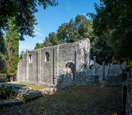 Roman Ruins and Remains at the island of Brijuni, Istria, Croatia