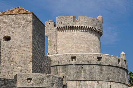 The Old Town of Dubrovnik, Fortress Lovrijenacのeditorial素材