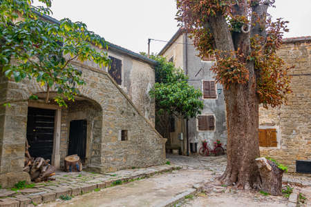 Views and Impressions of the little artists Village Groznjan, Istria, Croatia