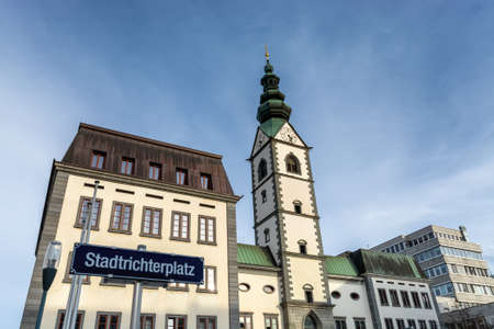 St. Mary's Church in the center of St. Gallen