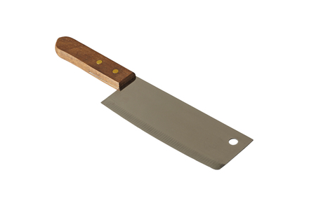 Chopper knife isolate on white 