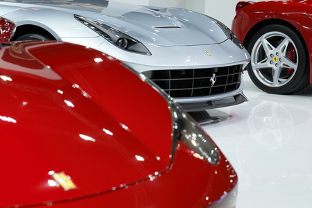 BANGKOK - MAY 17  Super car in  Super car and import car show 2014  on May 17, 2014 in Bangkok, Thailandのeditorial素材