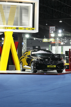 BANGKOK - MAY 17  Super car in  Super car and import car show 2014  on May 17, 2014 in Bangkok, Thailandのeditorial素材