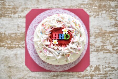 Coconut birthday cake