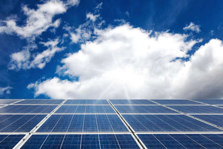 Solar panels as an alternate source of energy.