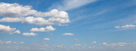Clouds, Beautiful blue sky, Web banner