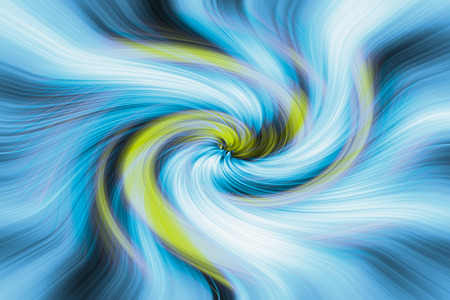 abstract blue and yellow twist backgroundのイラスト素材