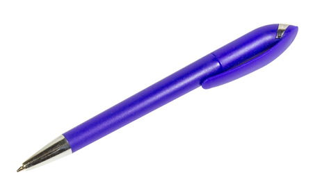 ballpoint pen with isolated background