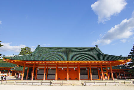Heian shrine in Kyoto, 28th Octoberのeditorial素材