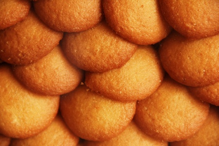 pieces of cookie in a big box