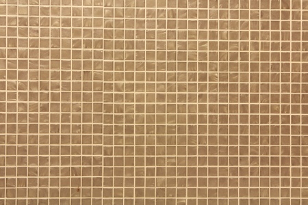background of pattern of brown ceramic wallの写真素材