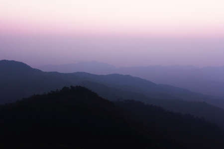 mountain landscape in the morning