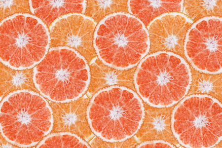 background of fresh  cut orangeの写真素材