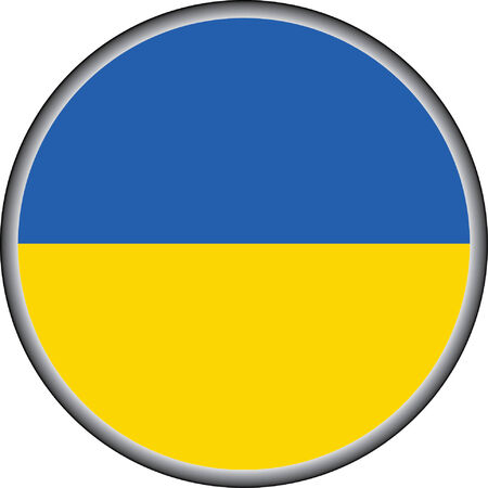 vector buttoe of ukraine badgeのイラスト素材