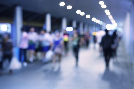 business people walking at the subway stationの写真素材