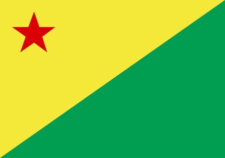 vector background of acre flag of brazilのイラスト素材