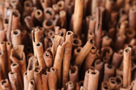 background of cinnemon sticks
