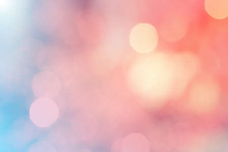 red tone blur bokeh  on defocused backgroundの写真素材
