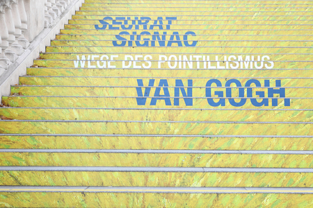 VIENNA, AUSTRIA - OCTOBER 31 2016: The Stair at Albertina Museum Vienna, Austria on October 31,2016のeditorial素材