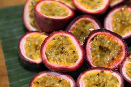 fresh passion fruit