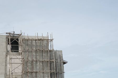 background of building construction