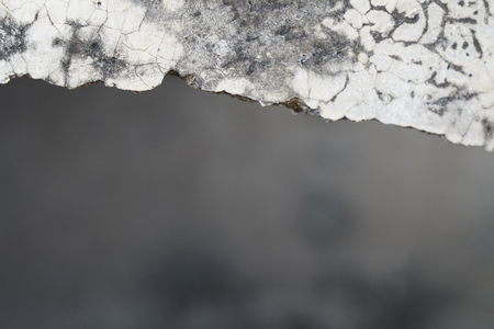 broken stone wall with blank spaceの写真素材