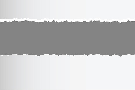 vector of ripped torn paper with blank copyspaceのイラスト素材