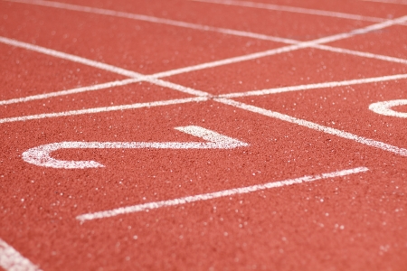 New running tracksの写真素材