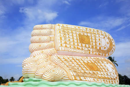 Buddha Feetの写真素材