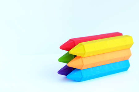 Colorful eraserの写真素材