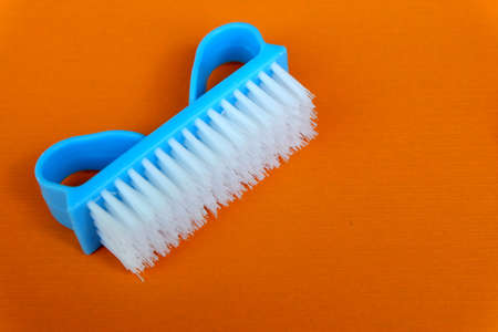 Cleaning brush isolatedの写真素材