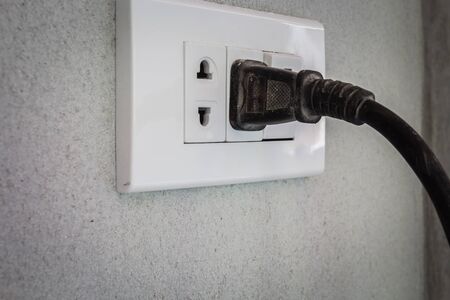 The plug is plugged into the power lines to bring electricity to the engine. Or other electrical...